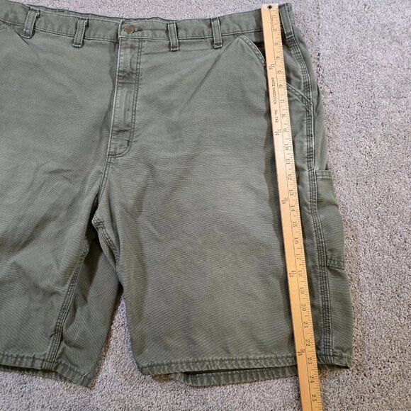 Carhartt Carpenter Shorts Green Utility Pockets Men's Sz 44 B278-MOS - Picture 5 of 8